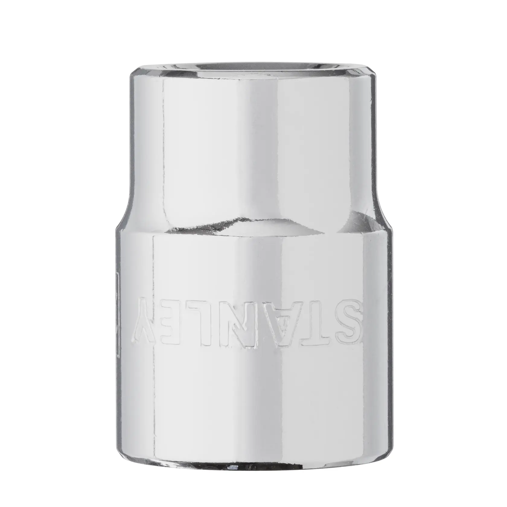 STANLEY 4-88-742 dado cromado, ángulo frontal, categoría de producto fotografía.